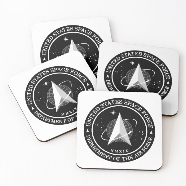 Item preview, US Space Force Official Logo - Black and White designed and sold by BERGULATOR.