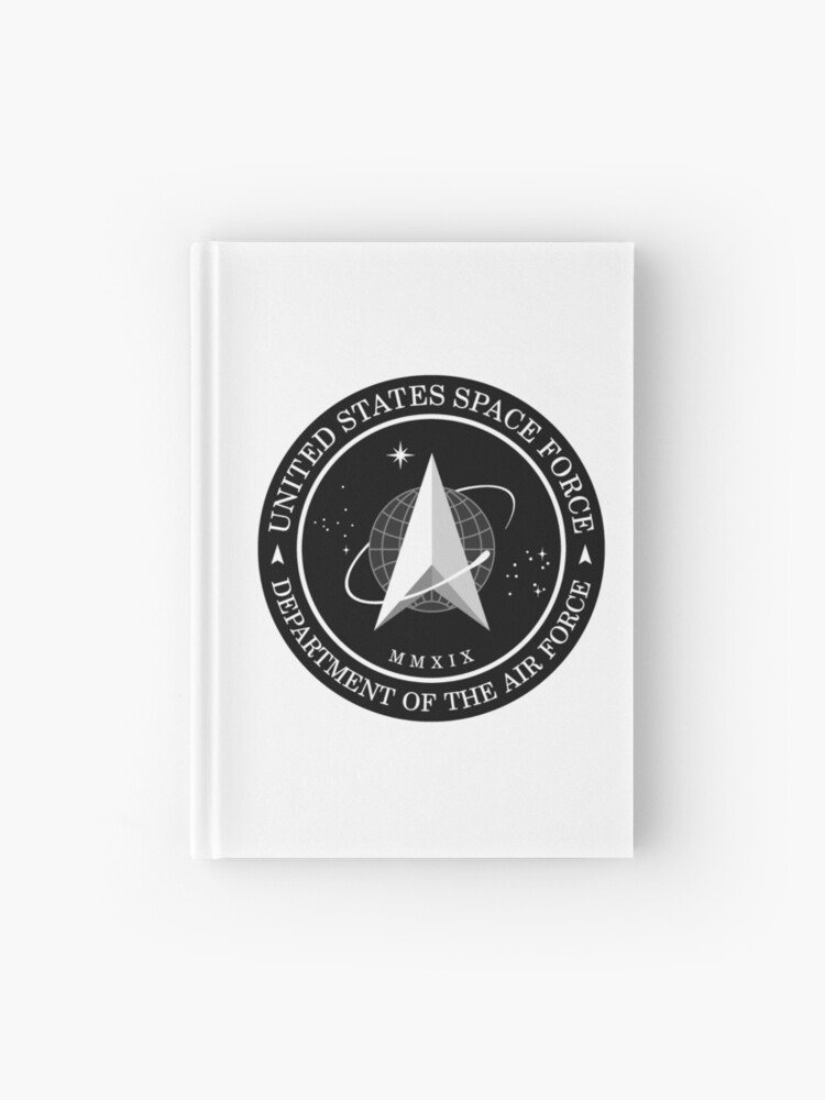 Space Force Journal United States Space Force Logo Writing 