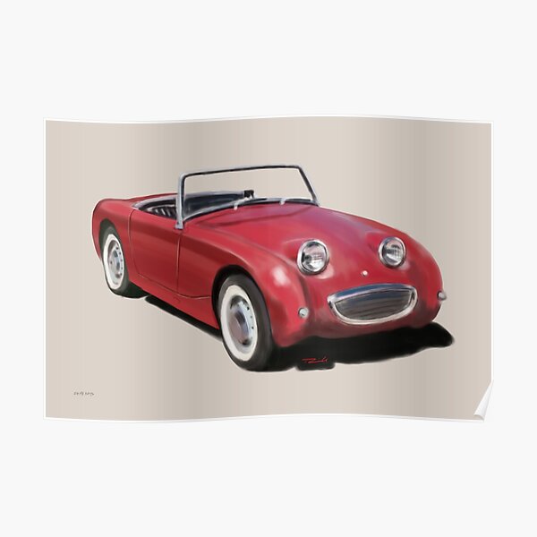 Austin Healey Sprite Poster