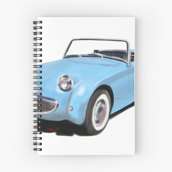 Item preview, Austin Healey Sprite blue designed and sold by RDisegno.