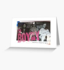 BadBoyBubby Greeting Card