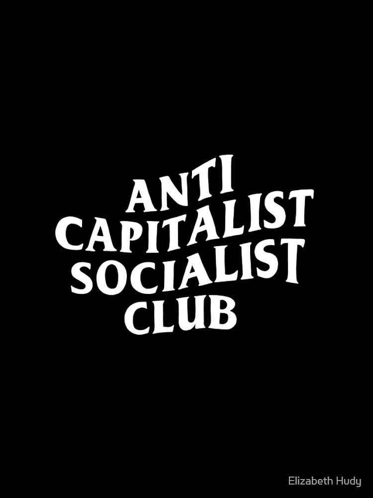 Thumbnail 4 of 4, iPhone Case, Anti Capitalist Socialist Club - The Peach Fuzz designed and sold by elizabethhudy.