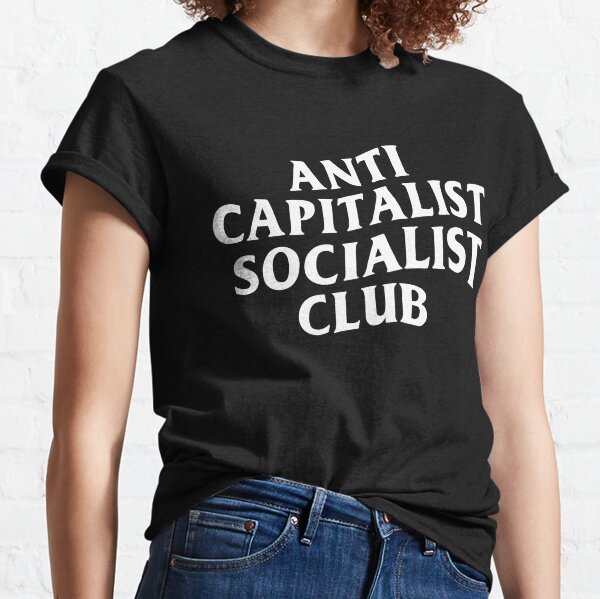 Anti Capitalist Socialist Club - The Peach Fuzz Classic T-Shirt