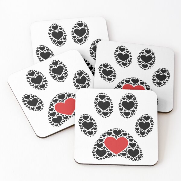 Item preview, Dog Lover Dog Paw Heart designed and sold by MarkTees.