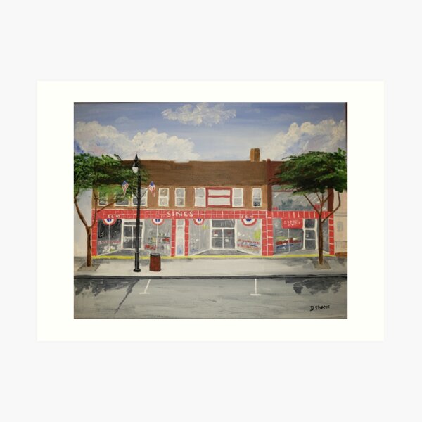 Sines 5 and 10 in Quakertown, Pa Art Print