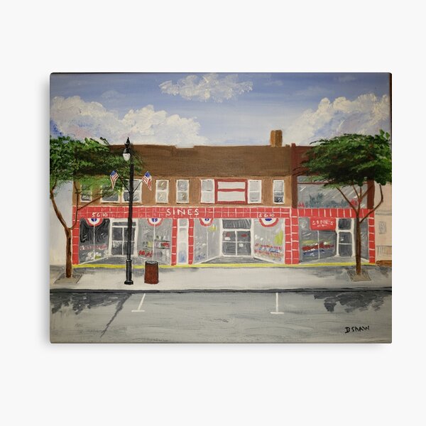 "Sines 5 and 10 in Quakertown, Pa" Canvas Print for Sale by