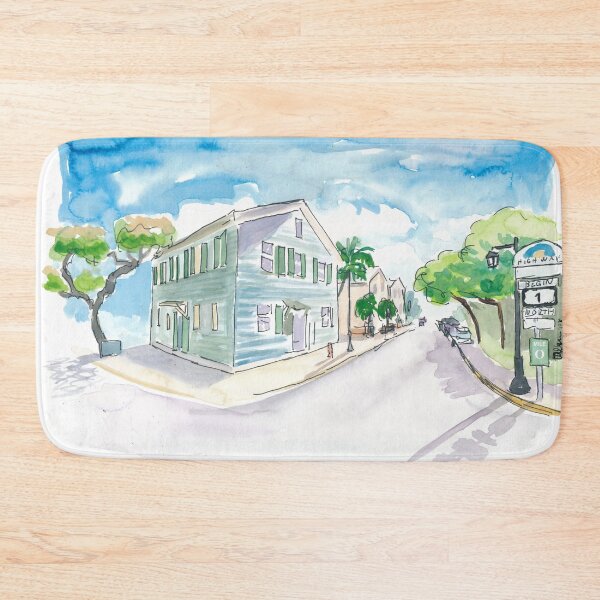 Item preview, Mile 0 Marker Key West - Sunny Whitehead Street designed and sold by artshop77.