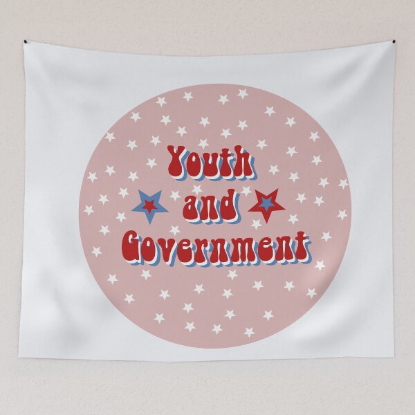 Item preview, Youth and Government Retro Circle designed and sold by one-broke-kid.