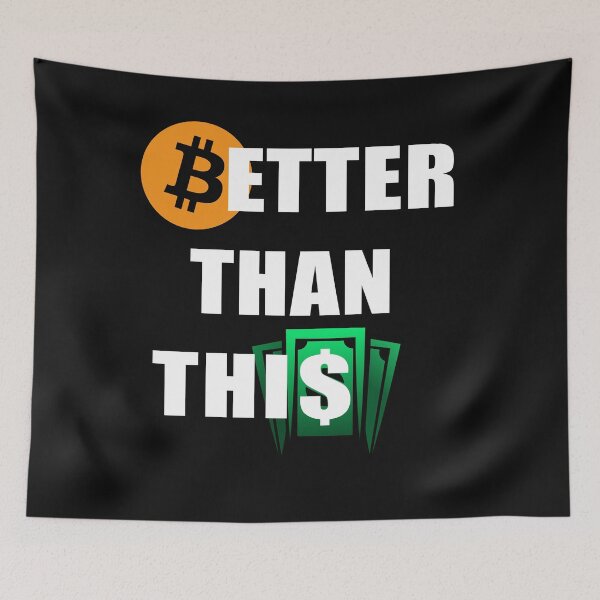 Item preview, Bitcoin better than dollar fiatmoney coin currency designed and sold by waldemarriefert.