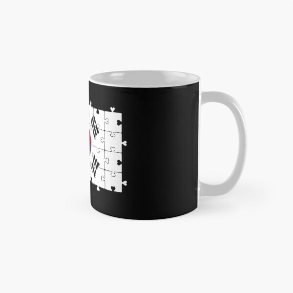 Item preview, Autism Heart Jigsaw Puzzle of South Korea Flag  designed and sold by Chakibalami.