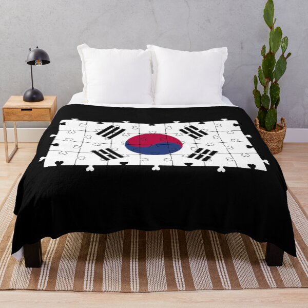 Item preview, Autism Heart Jigsaw Puzzle of South Korea Flag designed and sold by Chakibalami.
