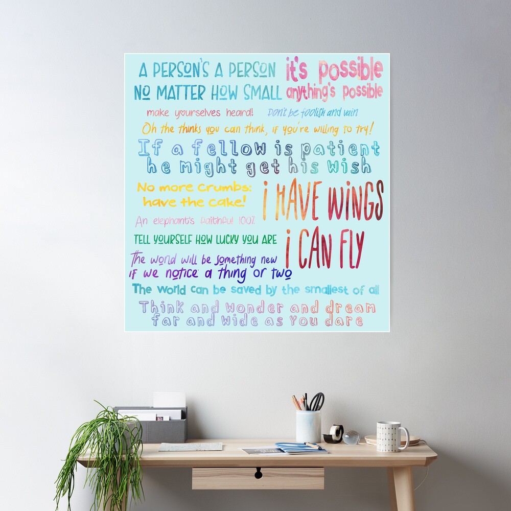 Seussical Quotes Set