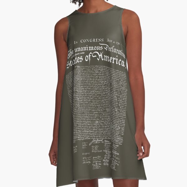 Item preview, US Declaration of Independence (dark) designed and sold by twgcrazy.