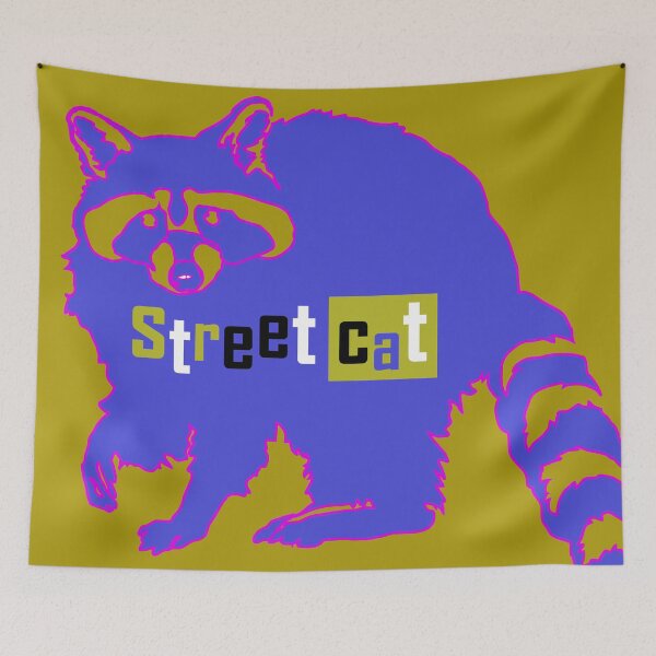 Item preview, Raccoon Street Cat designed and sold by James Hindermeier.