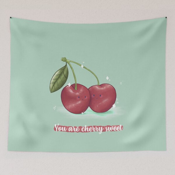 Item preview, You are cherry sweet pun cherry card designed and sold by AliciaBarten.
