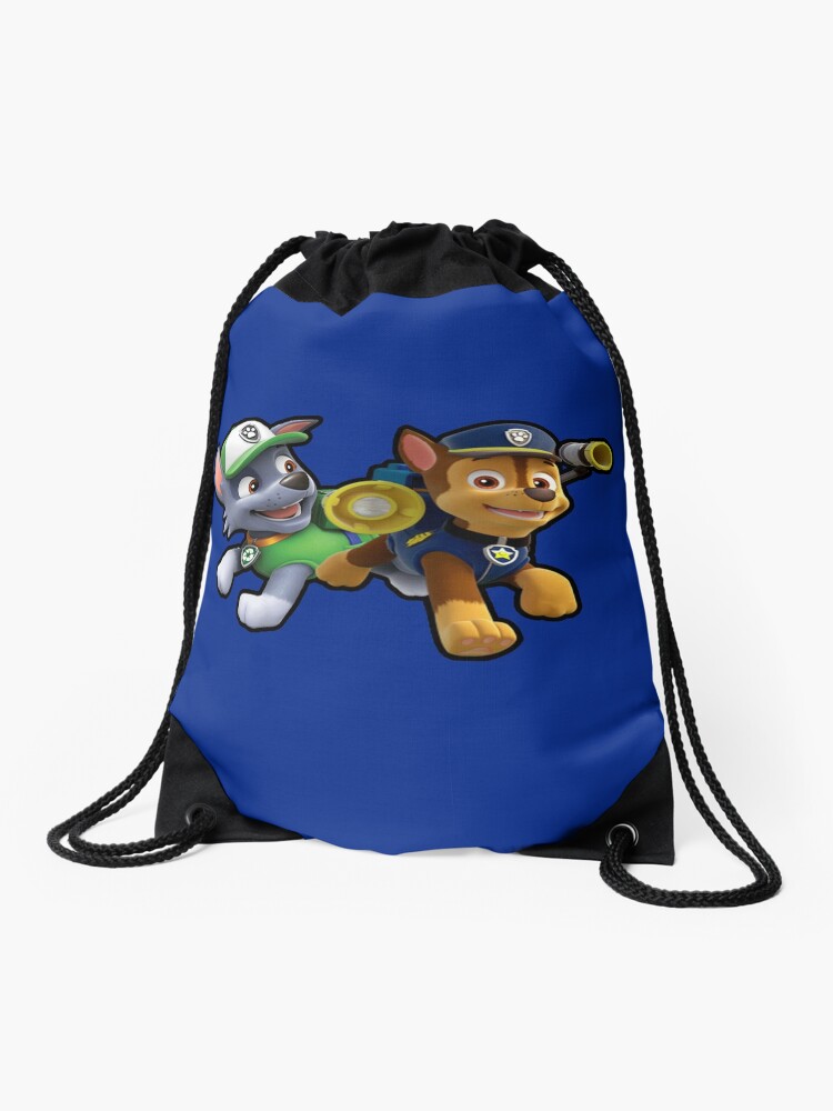 Mochila saco con la obra «Paw Patrol: The Movie, 2021, dibujos, Ryder, La Patrulla  Canina, Bahía Aventura, Marshall, Rubble, Chase, Rocky, Zuma, Skye,  Everest, Tracker, Ella y Tuck» de ThePepper