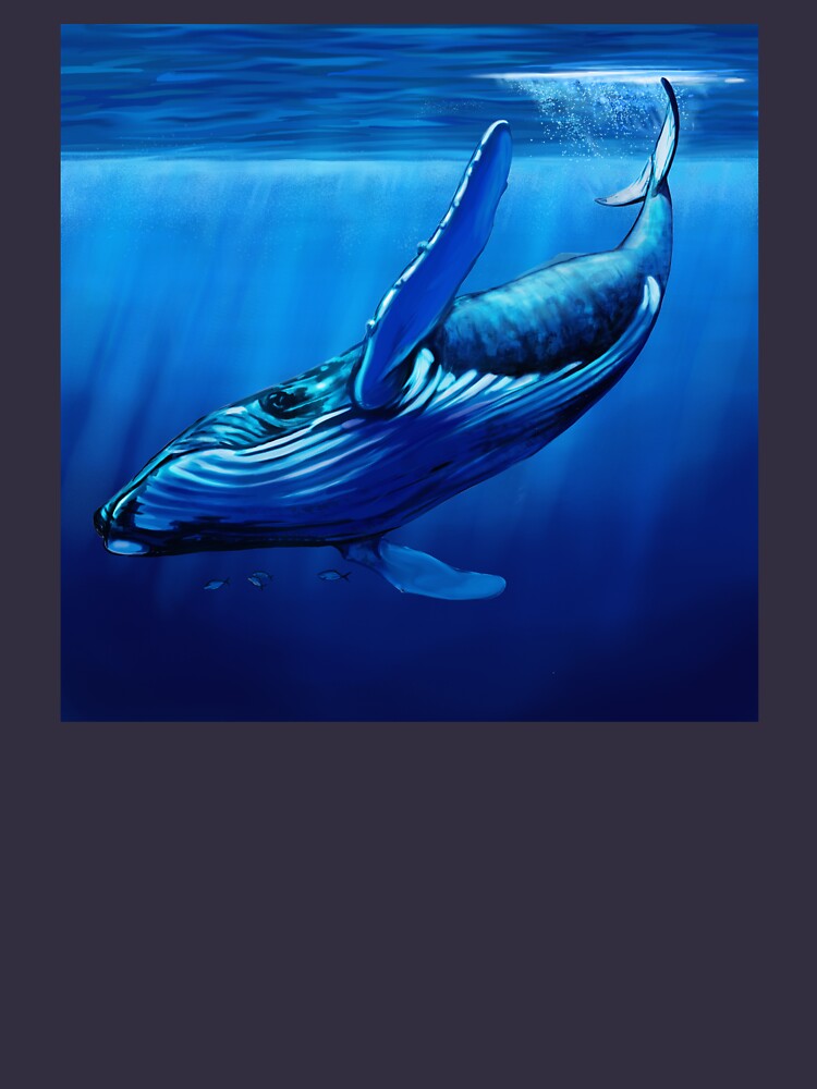 Blue Whale Dive by a-roderick
