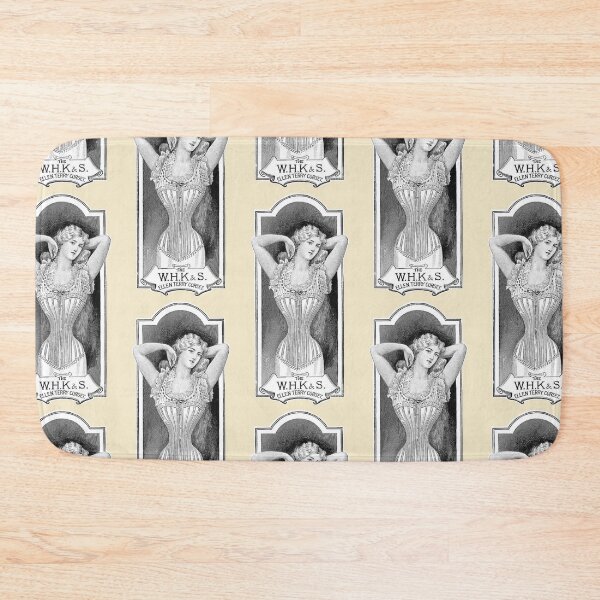 Item preview, Vintage corset advert c 1890s designed and sold by RosalieReeves.