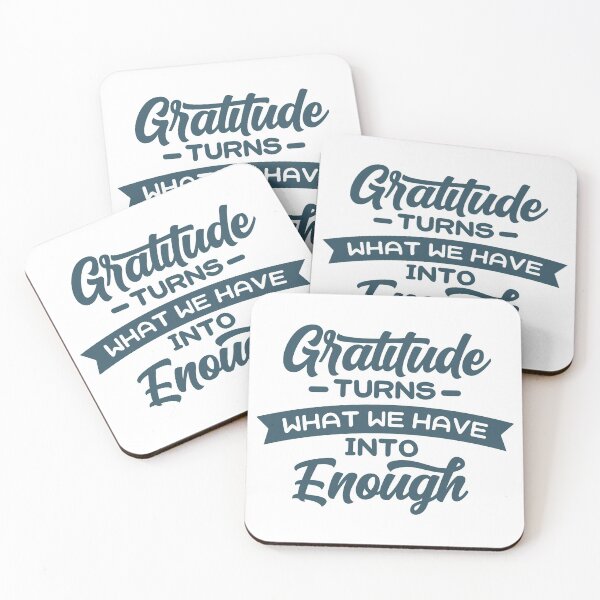 Item preview, Gratitude Turns what we have into enough designed and sold by Abhro123.