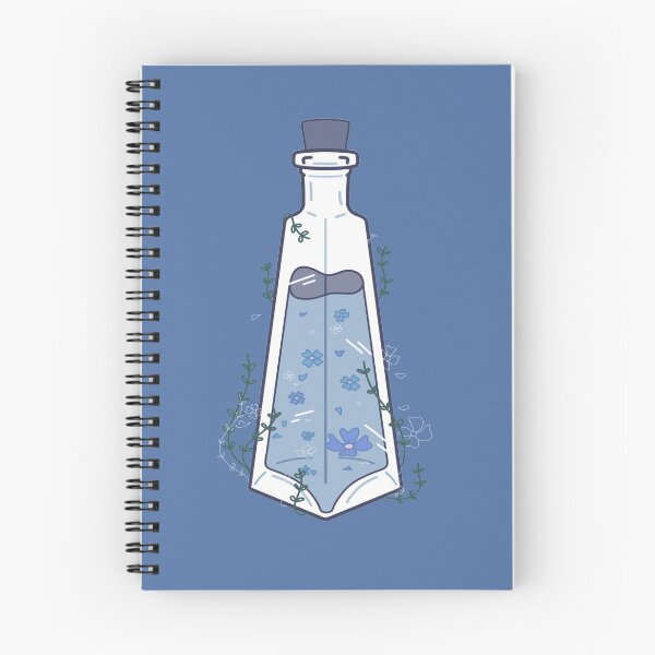 Item preview, Blue Nature Potion designed and sold by roseriie.