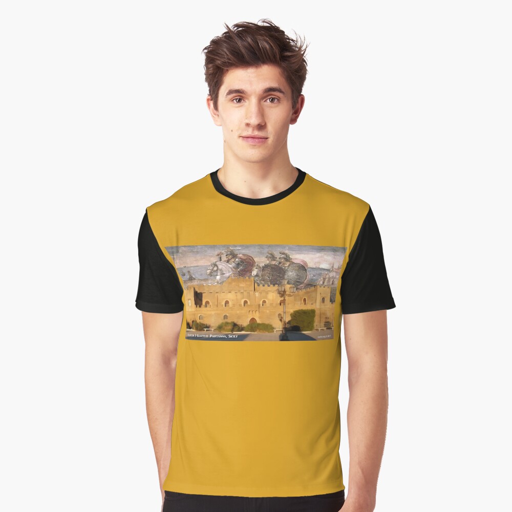 Castello Di Graffeo Partanna, Sicily Graphic T-Shirt