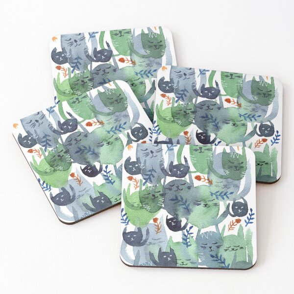 Item preview, A Cacophony of Cats designed and sold by MarianaBlackArt.