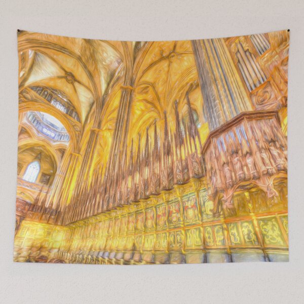 Item preview, Barcelona Cathedral Sketch designed and sold by Londonimages.