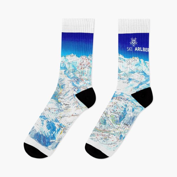 Item preview, Ski Arlberg (with Trail Names) Ski Area Map (Old) designed and sold by fungus50.