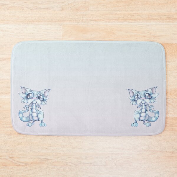 Item preview, Baby Blue Dragoncat designed and sold by bittybiteyones.