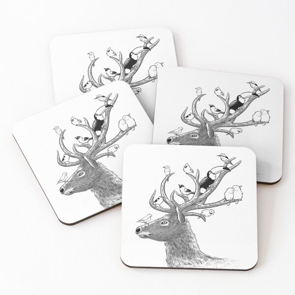 Item preview, Hipster deer designed and sold by albertocubatas.