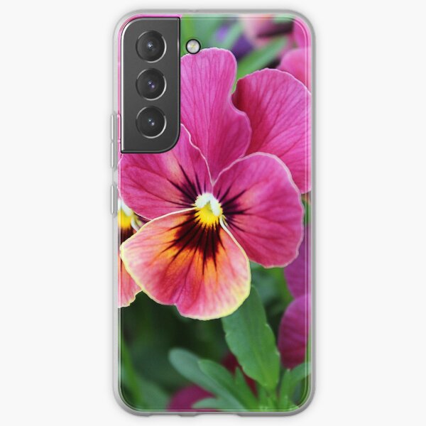 European Garden - Pink Pansy Samsung Galaxy Soft Case