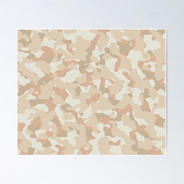 Leopard Camo Poster