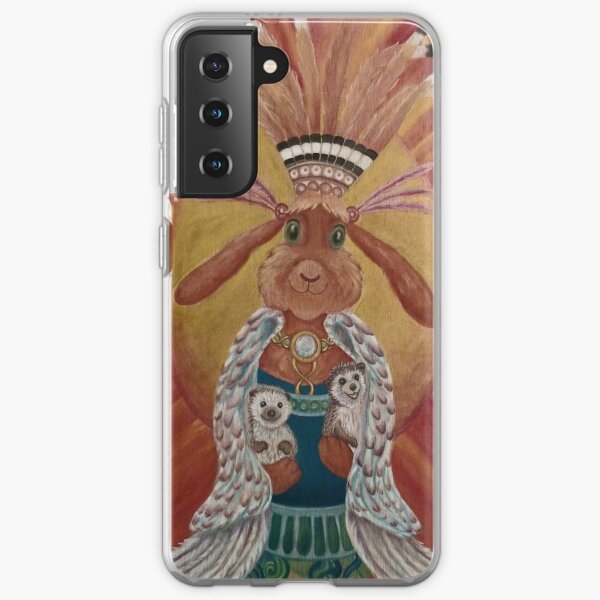The Great Feathered Rabbit and Happy Hedgehogs Samsung Galaxy Soft Case