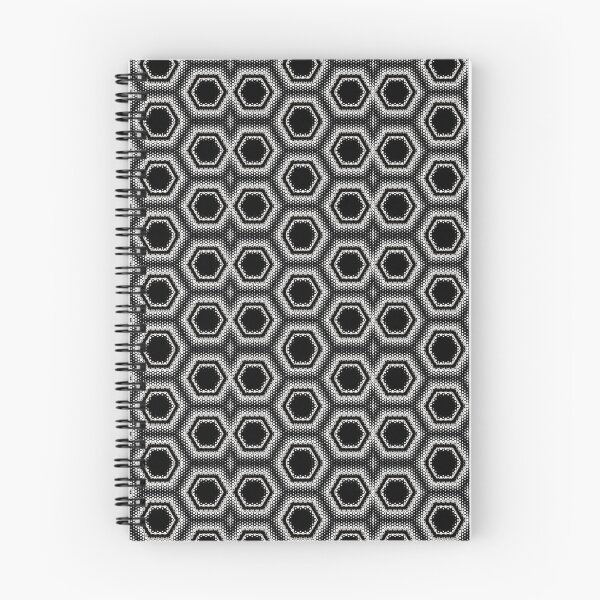 Item preview, Black and White Hexagon Print designed and sold by MOBpubdesign.