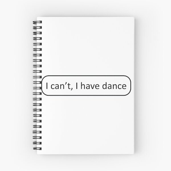 Item preview, I can't, I have dance designed and sold by SmileMiau.