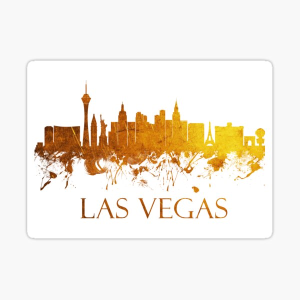 Las Vegas Nevada Skyline - 38 Sticker