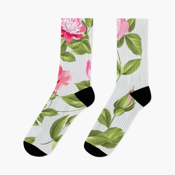 Item preview,  floral print pattern Dreamy pink roses bloom designed and sold by mashmosh.