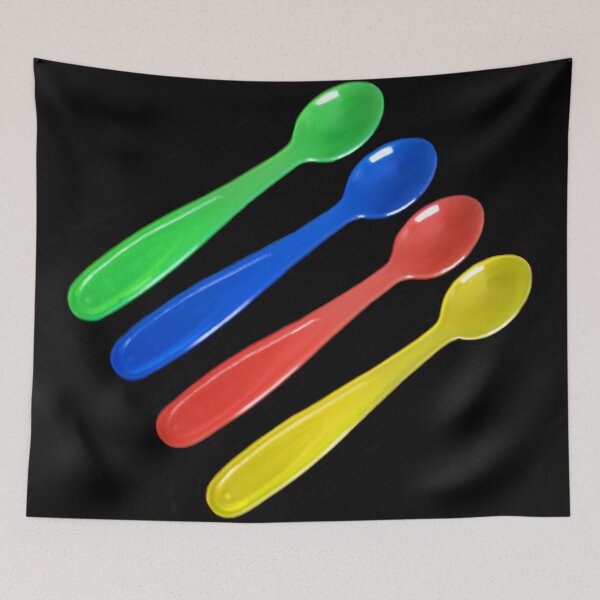 Item preview, Plastic Colored Spoons designed and sold by Sheri Nye.