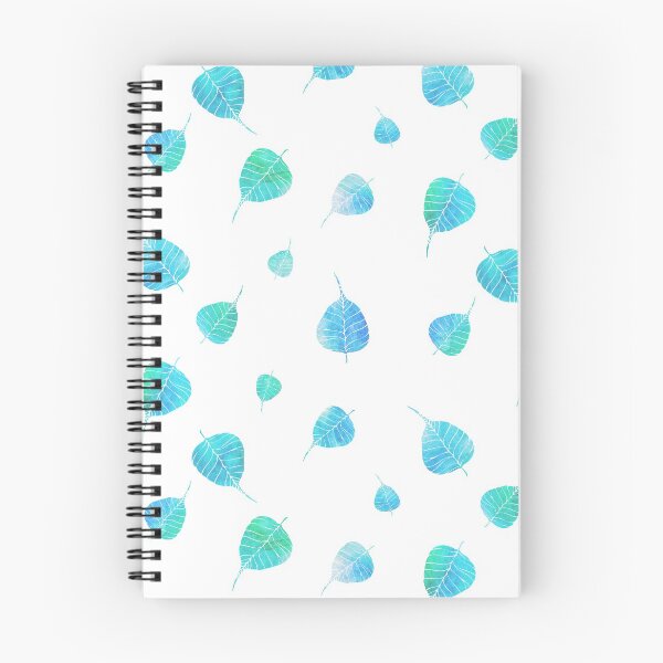 Item preview, Watercolor Blue Green Tropical Palm Leaf pattern designed and sold by RosalieReeves.