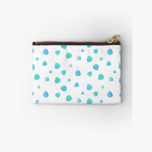 Item preview, Watercolor Blue Green Tropical Palm Leaf pattern  designed and sold by RosalieReeves.