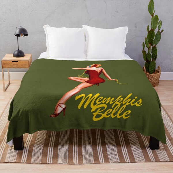 Memphis Belle Throw Blanket
