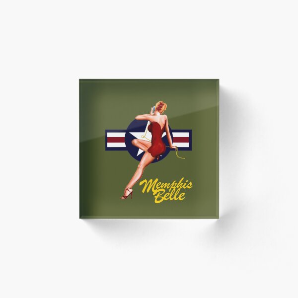 The Memphis Belle Acrylic Block