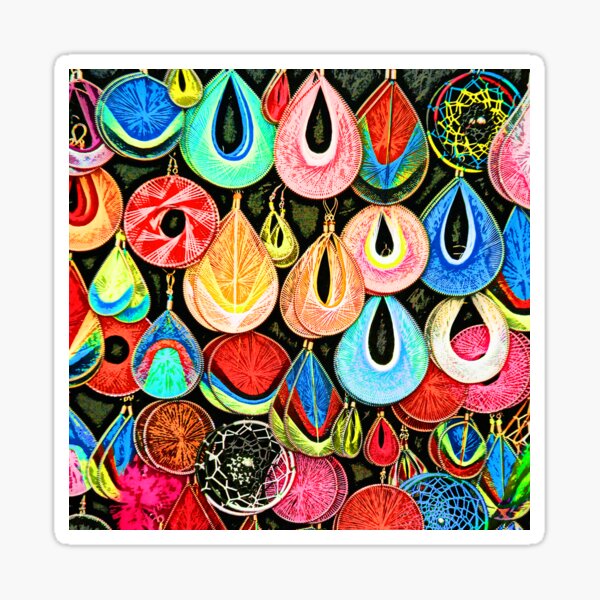 Earrings #1 Sticker