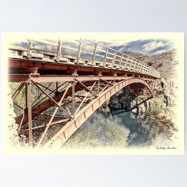 Item preview, Iron Bridge, Ohau River designed and sold by Phoxford.