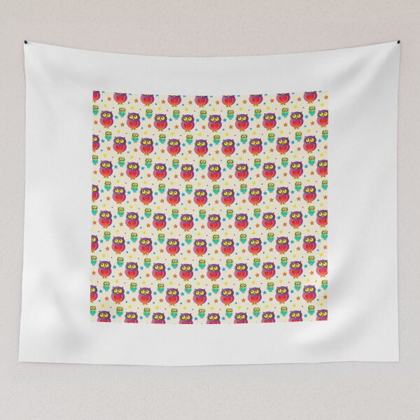 Item preview, PATTERN OF BUHOS designed and sold by SARGENTOWILLY.