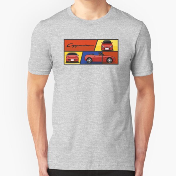 Cappuccino Kei Car Slim Fit T-Shirt