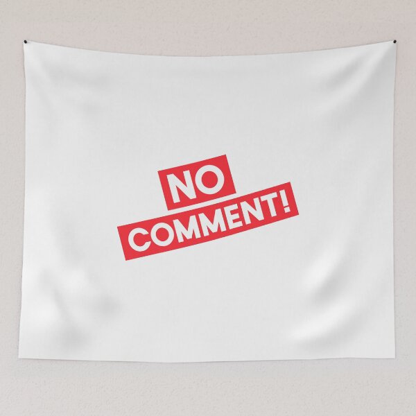 Item preview, No Comment Red Band designed and sold by thetshirtworks.