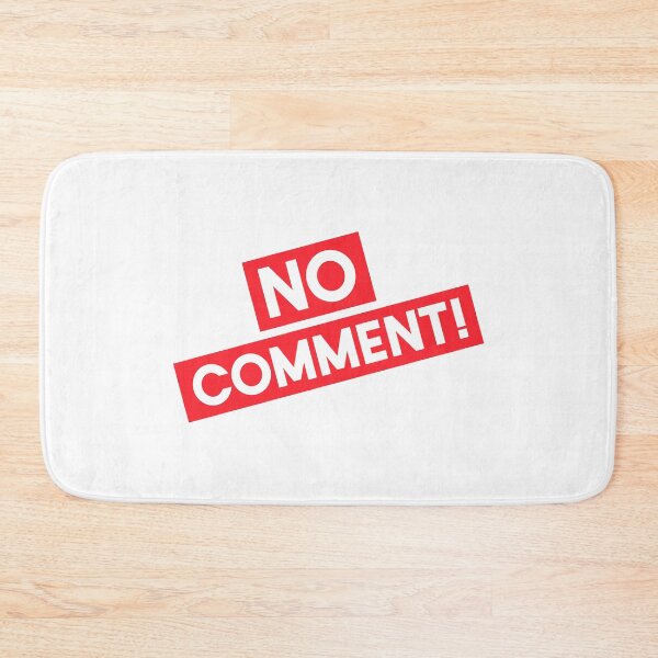 Item preview, No Comment Red Band designed and sold by thetshirtworks.