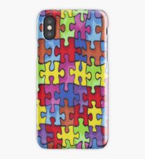Autism Cure Puzzle iPhone Case