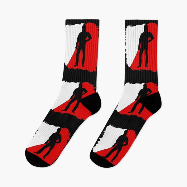 Item preview, Fencing saber silhouette white red designed and sold by Denis Rösler.